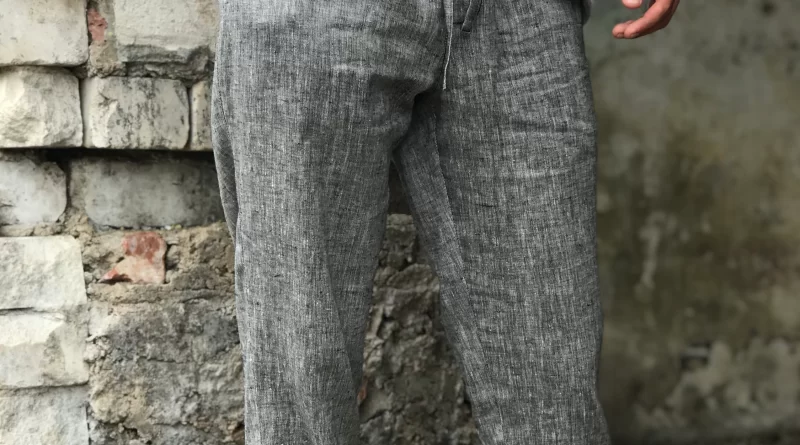 linen trousers men