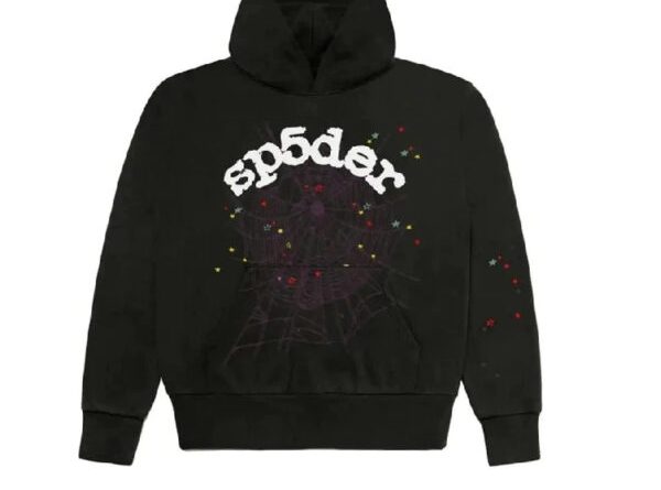 Black Sp5der Worldwide Hoodie