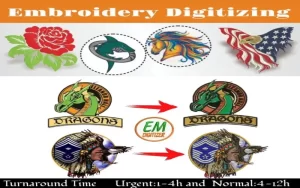 Embroidery Logo Digitizing Service