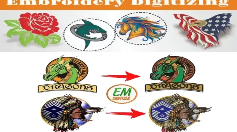 Embroidery Logo Digitizing Service