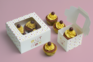 Custom cupcake boxes