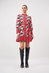 printed dress